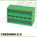15EDGRH-2.5 Degson Connector Pluggable Terminal block Parts Distributor 15EDGRH-2.5 Degson Connector Pluggable Terminal block