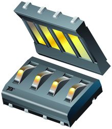 70ADH-6-ML0 Bourns Battery Contacts 6 Position Parts Distributor 70ADH-6-ML0 Bourns Battery Contacts 6 Position