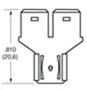 Molex 19043-0001 Double Male – Single Female Quick Disconnect Adapter, .250 x .032 Tab Size, Non-Plated Parts Distributor Molex 19043-0001 Double Male - Single Female Quick Disconnect Adapter, .250 x .032 Tab Size, Non-Plated