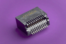 Molex 74441-0010 SFP Connector 20 Position 500mA Female Gold Plated Right Angle Parts Distributor Molex 74441-0010 SFP Connector 20 Position 500mA Female Gold Plated Right Angle