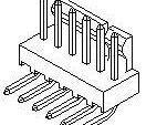 MOLEX 22-05-7038 Connector Wire to Board HDR 3 POS 2.54