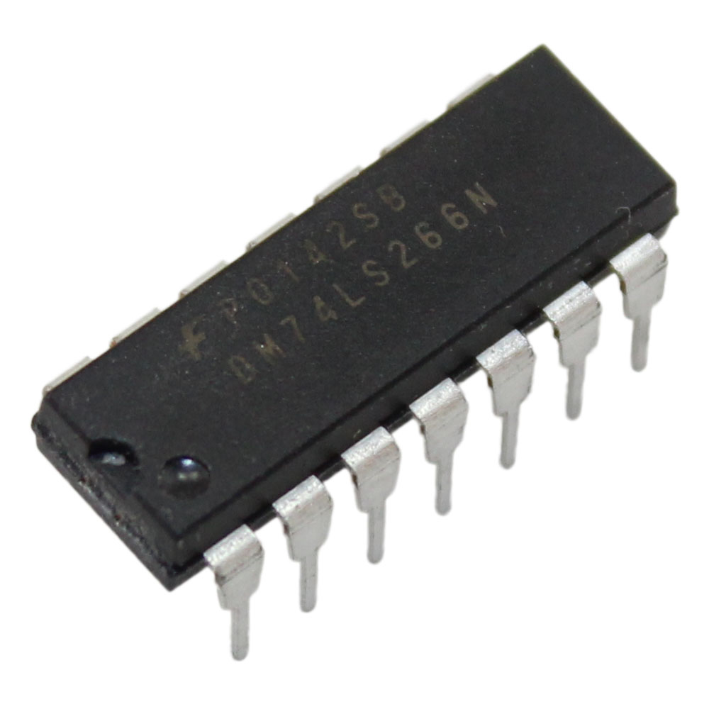STMicroelectronics 74LS266B1 IC Quad 2-Input Exclusive-NOR Gate Parts Distributor STMicroelectronics 74LS266B1 IC Quad 2-Input Exclusive-NOR Gate