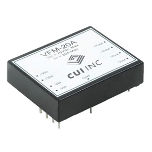 VFM-20A CUI DC EMI FILTER MODULE 75V 20A Parts Distributor VFM-20A CUI DC EMI FILTER MODULE 75V 20A