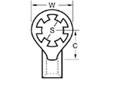 Molex 19074-0013 Terminal Tongue 18-22 AWG Parts Distributor Molex 19074-0013 Terminal Tongue 18-22 AWG