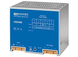 HSD04801.24T Camtec Power Supply 480W 24V 20A DIN-Rail Parts Distributor HSD04801.24T Camtec Power Supply 480W 24V 20A DIN-Rail