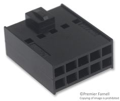 90142-0010 Molex Connector Housing 2.54mm Pitch, Dual Row, 10 Circuits Parts Distributor 90142-0010 Molex Connector Housing 2.54mm Pitch, Dual Row, 10 Circuits