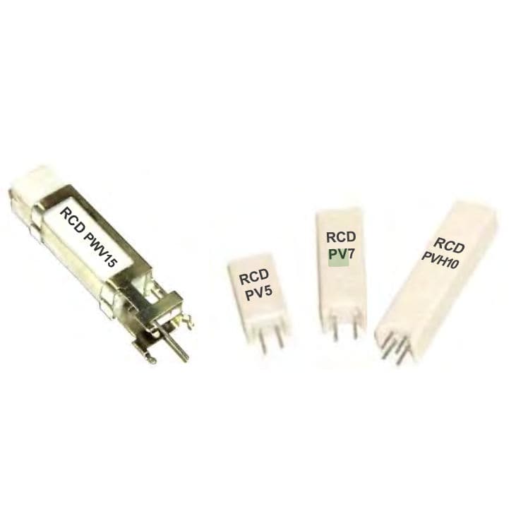 PV7WW-104-JBW RCD Components Resistor 100Kohm Radial Parts Distributor PV7WW-104-JBW RCD Components Resistor 100Kohm Radial