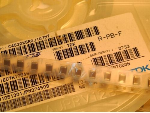 C4532X5R0J107MT000N TDK Capacitor 100uF 6.3V 1812 Parts Distributor C4532X5R0J107MT000N TDK Capacitor 100uF 6.3V 1812