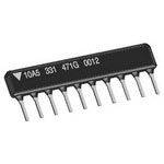Vishay / Dale CSC08A01103G Bussed Resistor Network 10k Ohms 2% 1W x 7 SIP8 Parts Distributor Vishay / Dale CSC08A01103G Bussed Resistor Network 10k Ohms 2% 1W x 7 SIP8