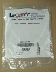 CSMUAX-1M L-Com 1m USB Cable, Type A Plug to Type A Receptacle Parts Distributor CSMUAX-1M L-Com 1m USB Cable, Type A Plug to Type A Receptacle