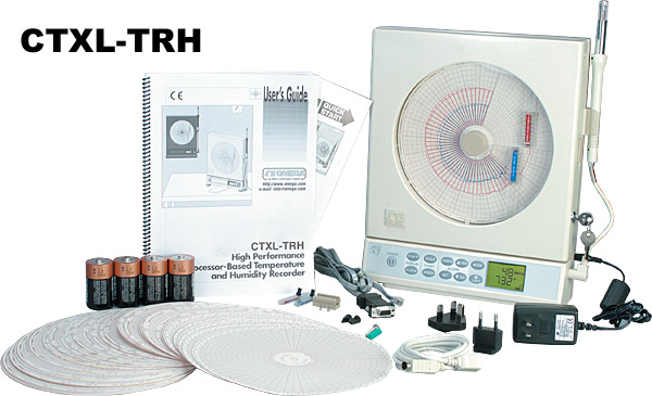 CTXL-TRH Circle Chart Humidity Recorder Parts Distributor CTXL-TRH Circle Chart Humidity Recorder