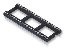 Harwin D2828-42 IC & Component Socket 28 Pin DIP-28 Parts Distributor Harwin D2828-42 IC & Component Socket 28 Pin DIP-28