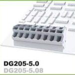 DG205-5.0-02P-11-00A(H) Degson PCB Push Terminal Block 2 Position Parts Distributor DG205-5.0-02P-11-00A(H) Degson PCB Push Terminal Block 2 Position