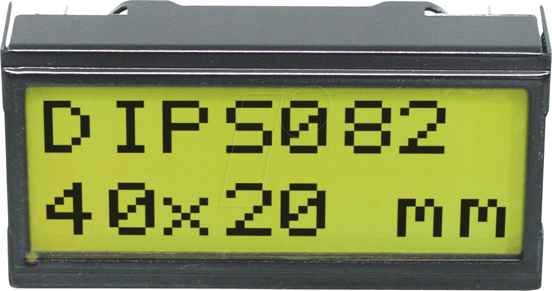 EA DIPS082-HNLED Display Visions LCD Character Display Module Parts Distributor EA DIPS082-HNLED Display Visions LCD Character Display Module