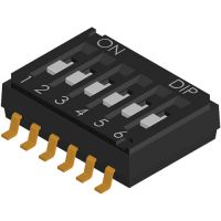 DHA-04QR Diptronics DIP Switch 4 Pos 0.025A 24V SMD Parts Distributor DHA-04QR Diptronics DIP Switch 4 Pos 0.025A 24V SMD
