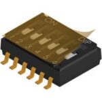 DHA-10NTQR Diptronics Slide Switch 10 Position SMD Parts Distributor DHA-10NTQR Diptronics Slide Switch 10 Position SMD
