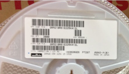 GRM155B31C104KA87D MURATA Capacitor 0.1UF 16VDC B(JIS) 10% SMD 0402 Parts Distributor GRM155B31C104KA87D MURATA Capacitor 0.1UF 16VDC B(JIS) 10% SMD 0402