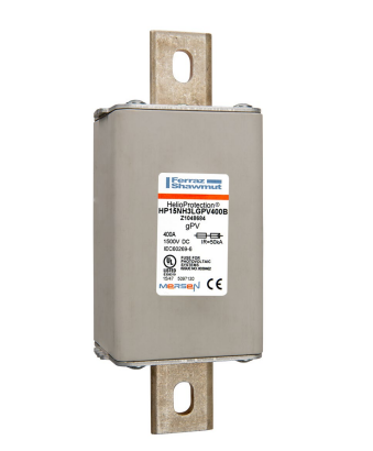 HP15NH3LGPV400B Mersen Solar Fuse 400A 1.5kV Blades Parts Distributor HP15NH3LGPV400B Mersen Fuse