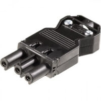 Wieland GST18I3S B1 ZR1 SW Black Connector 250V 20A 3 Pole Parts Distributor Wieland GST18I3S B1 ZR1 SW Black Connector 250V 20A 3 Pole