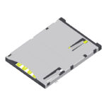 1010030682 Amphenol Mini Sim Card 6 Pin Connector Parts Distributor 1010030682 Amphenol Mini Sim Card 6 Pin Connector