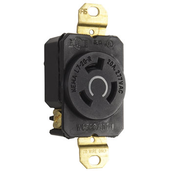 2330 Leviton Receptacle 20A 277V Mtg Locking Black Parts Distributor 2330 Leviton Receptacle 20A 277V Mtg Locking Black