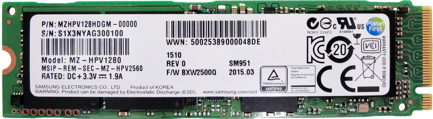 Samsung 128GB MLC PCI Express SSD Drive Parts Distributor Samsung 128GB MLC PCI Express SSD Drive