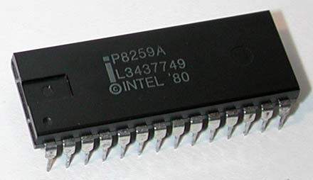 INTEL P8259A Programmable interrupt controller PDIP28 Parts Distributor INTEL P8259A Programmable interrupt controller PDIP28
