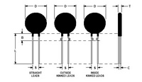 SL15-25003-A Ametherm Thermistor 25 Ohms 20% 3A Parts Distributor SL15-25003-A Ametherm Thermistor 25 Ohms 20% 3A