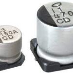 UCD1E471MNL1GS Nichicon Aluminum Electrolytic Capacitor 470uF 25V SMD Can