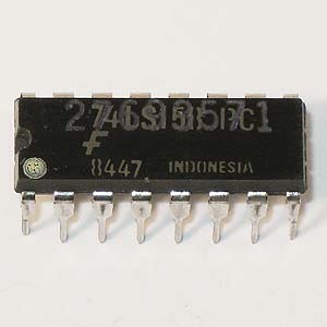 Fairchild 74LS158PC LOGIC MUX, QUAD, 2-INPUT, LS-TTL, 16 Pin, Plastic, DIP Parts Distributor Fairchild 74LS158PC LOGIC MUX, QUAD, 2-INPUT, LS-TTL, 16 Pin, Plastic, DIP