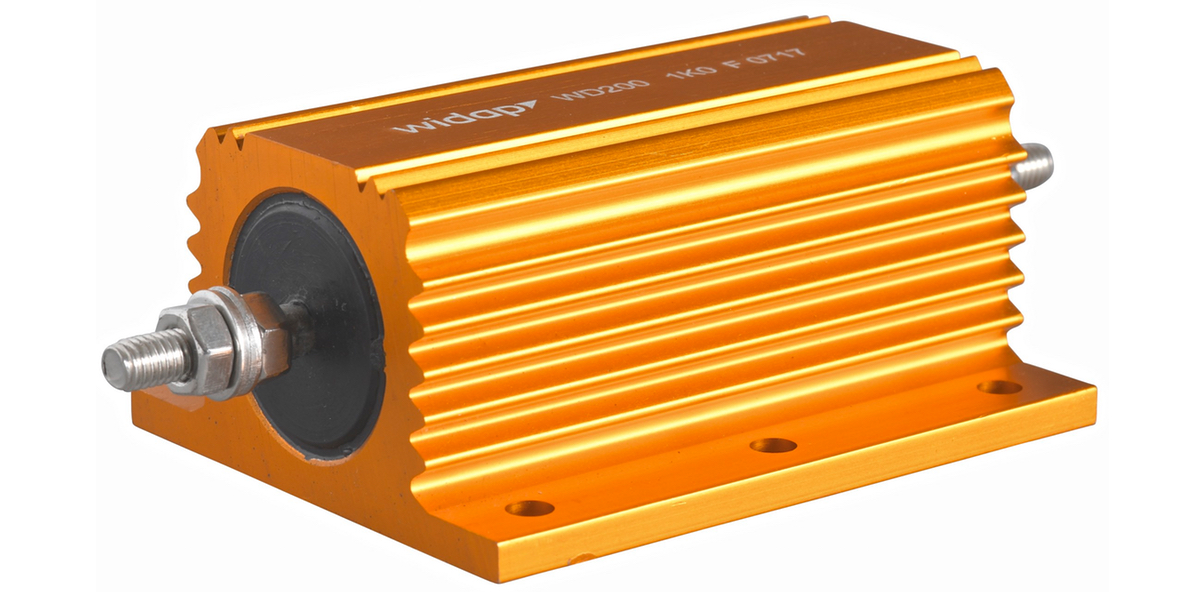 WD50 20K F Widap Aluminium Housed Resistor 20KOhms Axial Parts Distributor WD50 20K F Widap Aluminium Housed Resistor 20KOhms Axial
