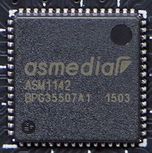 ASM1142 ASMedia USB 3.1 Host controller 5V QFN64 Parts Distributor ASM1142 ASMedia USB 3.1 Host controller 5V QFN64