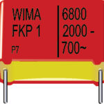 WIMA FKP1/1000/1600V/10% Polypropylene Film Capacitor 1000pF 1.6kV 10% Radial Parts Distributor WIMA FKP1/1000/1600V/10% Polypropylene Film Capacitor 1000pF 1.6kV 10% Radial
