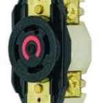 HBL2820 Hubbell Twist-Lock Receptacle, Single, Flush, 30A, 3-Phase Black Parts Distributor HBL2820 Hubbell Twist-Lock Receptacle, Single, Flush, 30A, 3-Phase Black