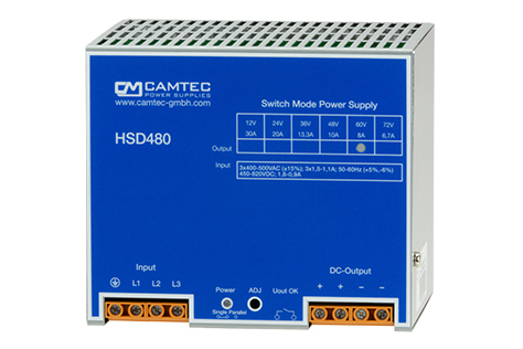 HSD04801.024 Camtec Power Supply 24Vdc 20A 480W TS35mm DIN-Rail Parts Distributor HSD04801.024 Camtec Power Supply 24Vdc 20A 480W TS35mm DIN-Rail