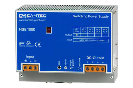 HSE10001.012(R2) Camtec Power Supply 1000W DC 12V 50A DIN-Rail Parts Distributor HSE10001.012(R2) Camtec Power Supply 1000W DC 12V 50A DIN-Rail