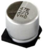HHXC350ARA271MJA0G UCC Aluminum Polymer Capacitor 270uF 35V SMD Can Parts Distributor HHXC350ARA271MJA0G UCC Aluminum Polymer Capacitor 270uF 35V SMD Can