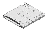 SF56K006VBAR2000 JAE Micro Sim Card Connector 6 Position SMD Parts Distributor SF56K006VBAR2000 JAE Micro Sim Card Connector 6 Position SMD