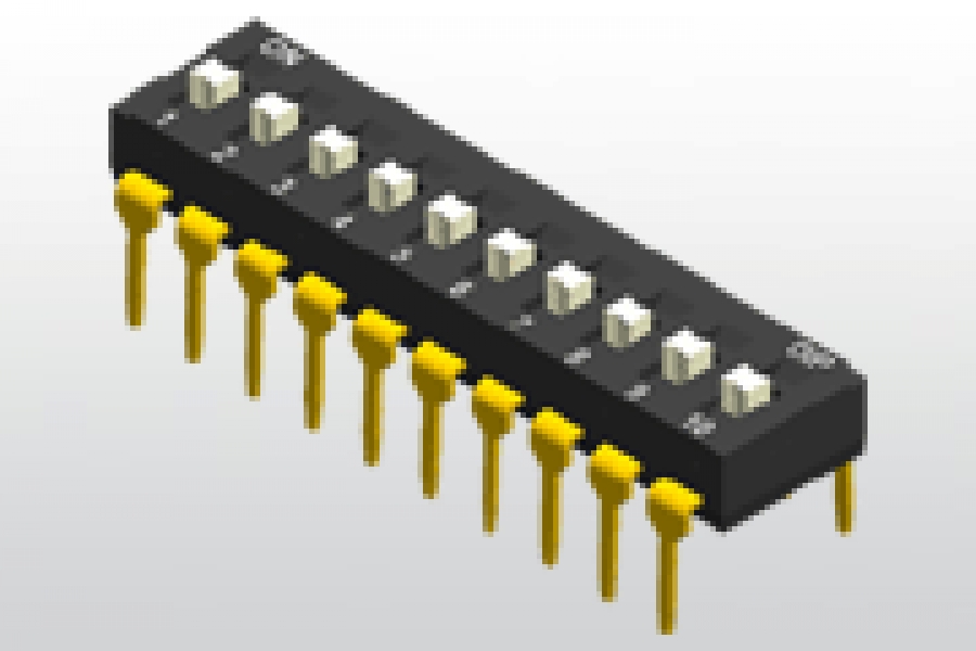 Diptronics NDIR-08S-T-V Switch Parts Distributor Diptronics NDIR-08S-T-V Switch