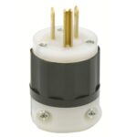 5266-C Leviton Connector 15A 120/208V Black/White Parts Distributor 5266-C Leviton Connector 15A 120/208V Black/White