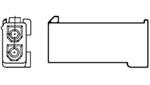 TE Connectivity / AMP 172233-1 Conn Housing RCP 2 POS 4.2mm Crimp ST Individual Parts Distributor TE Connectivity / AMP 172233-1 Conn Housing RCP 2 POS 4.2mm Crimp ST Individual