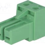 1804904 Phoenix Contact Terminal Block 2 Pos 7.62mm pitch Plug 24-10 AWG Screw, Pluggable Parts Distributor 1804904 Phoenix Contact Terminal Block 2 Pos 7.62mm pitch Plug 24-10 AWG Screw, Pluggable