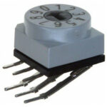 PT65101L254 Apem Rotary Dip Switch 10 Flush 0.15A 42V PC Pins Parts Distributor PT65101L254 Apem Rotary Dip Switch 10 Flush 0.15A 42V PC Pins