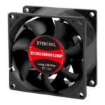 EC8038TH24BP Evercool DC Fan 24V 1.5A Axial Parts Distributor EC8038TH24BP Evercool DC Fan 24V 1.5A Axial