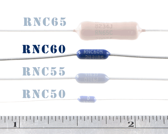 RNC60H3010FS Resistor 301 Ohms Axial Parts Distributor RNC60H3010FS Electronic Components