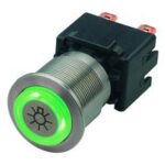 3-101-002 Schurter Pushbutton Switch 16A 250V DPST
