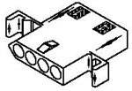 Molex 03-09-1042 Socket Receptacle Housing, 4 Circuits Parts Distributor Molex 03-09-1042 Socket Receptacle Housing
