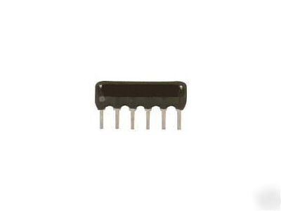 DALE MPS06A3103G Isolated Resistor Network 10k Ohms 2% x 3 SIP-6 Parts Distributor DALE MPS06A3103G Isolated Resistor Network 10k Ohms 2% x 3 SIP-6 - Image 2