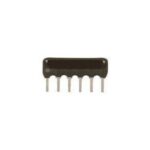 DALE MPS06A3103G Isolated Resistor Network 10k Ohms 2% x 3 SIP-6 Parts Distributor DALE MPS06A3103G Isolated Resistor Network 10k Ohms 2% x 3 SIP-6