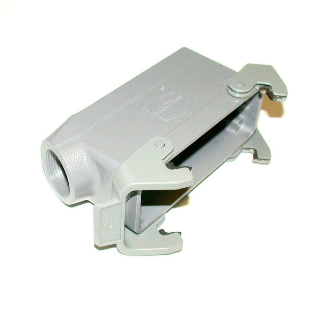Harting 09-30-024-1530 Han B Hood Side Entry LC 2 Levers PG 21 Parts Distributor Harting 09-30-024-1530 Han B Hood Side Entry LC 2 Levers PG 21 - Image 2